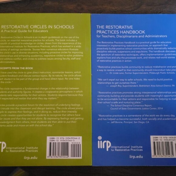 Restorative Circles in Schools and Restorative Practices Handbook - Picture 2 of 2